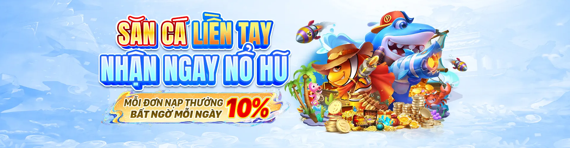 Hình ảnh chính trò chơi bắn cá sôi động tại QQ88 Đá Gà